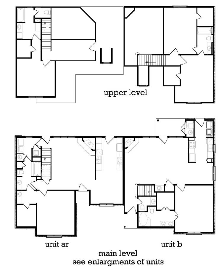 Duplex Plan 9195